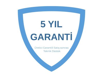 5 Yıl Garanti & Destek
